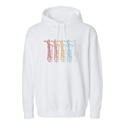 Saxophone Colors Garment-Dyed Fleece Hoodie