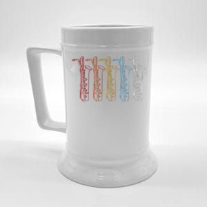 Saxophone Colors Beer Stein