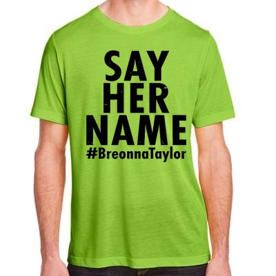 Say Her Name #Breonna Taylor BLM Adult ChromaSoft Performance T-Shirt