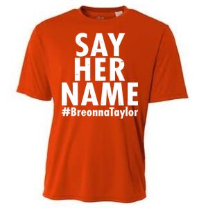 Say Her Name #Breonna Taylor BLM Cooling Performance Crew T-Shirt