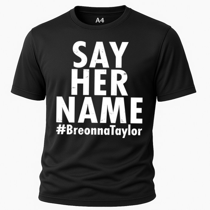 Say Her Name #Breonna Taylor BLM Cooling Performance Crew T-Shirt