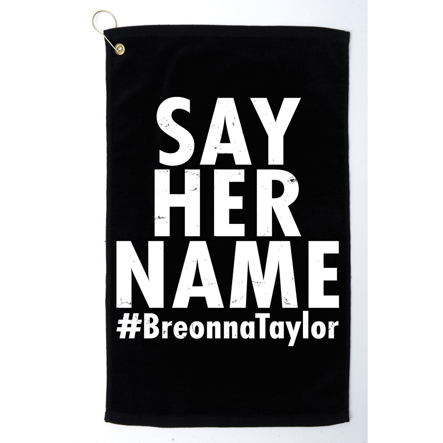 Say Her Name #Breonna Taylor BLM Golf Towel
