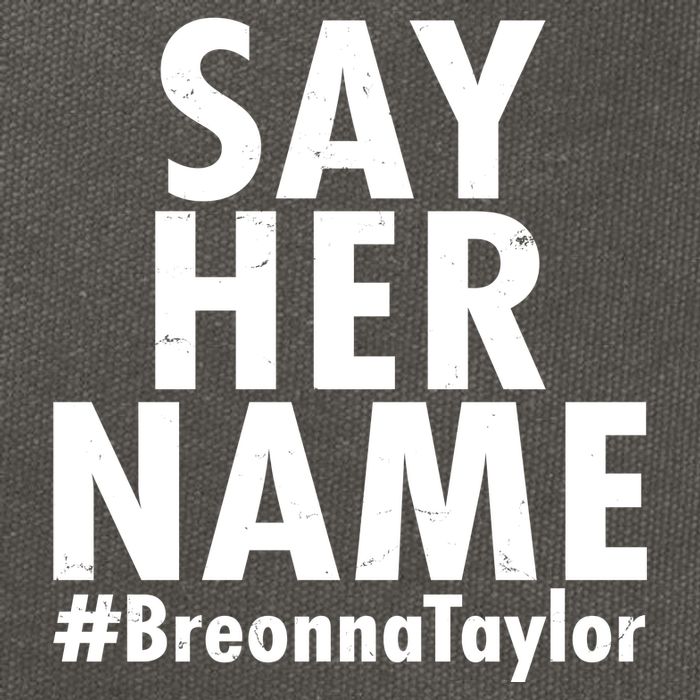 Say Her Name #Breonna Taylor BLM Cotton Canvas Backpack