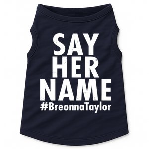 Say Her Name #Breonna Taylor BLM Doggie Tank