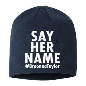 Say Her Name #Breonna Taylor BLM Sustainable Beanie