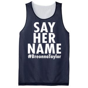 Say Her Name #Breonna Taylor BLM Mesh Reversible Basketball Jersey Tank