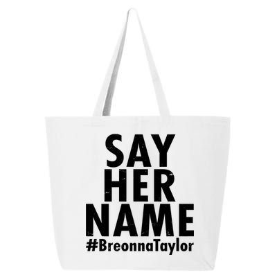 Say Her Name #Breonna Taylor BLM 25L Jumbo Tote