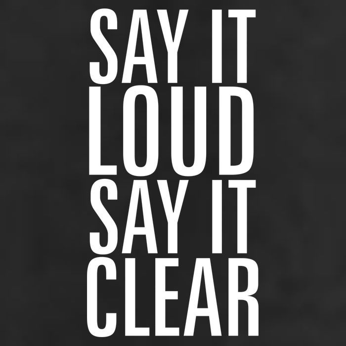 Say It Loud - Say It Clear - Resist Cool Comfort Performance Bucket Hat