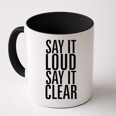 Say It Loud - Say It Clear - Resist Mug
