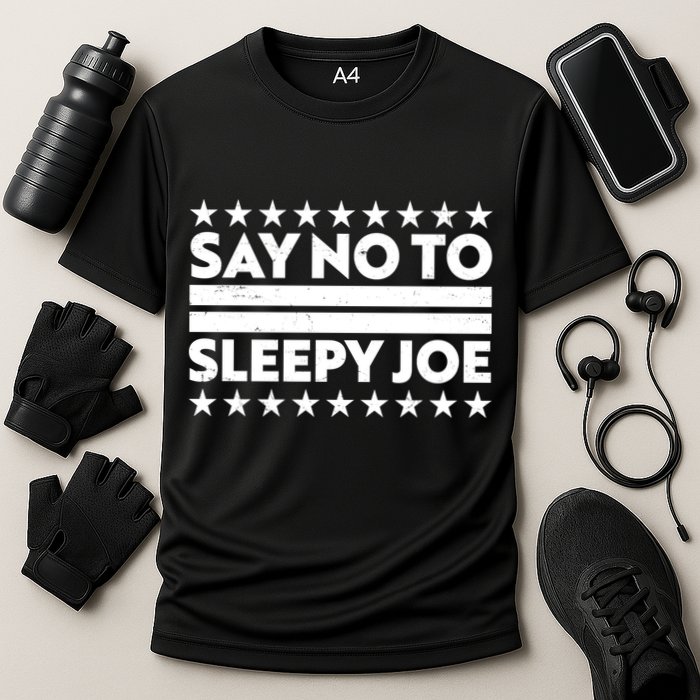 Say No To Sleepy Joe Pro-Trump Performance Shirt