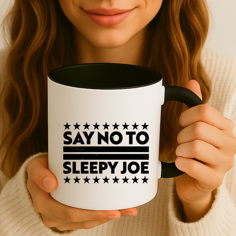 Say No To Sleepy Joe Pro-Trump Mug