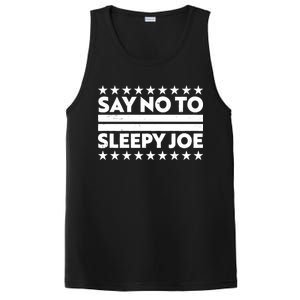 Say No To Sleepy Joe Pro-Trump PosiCharge Competitor Tank