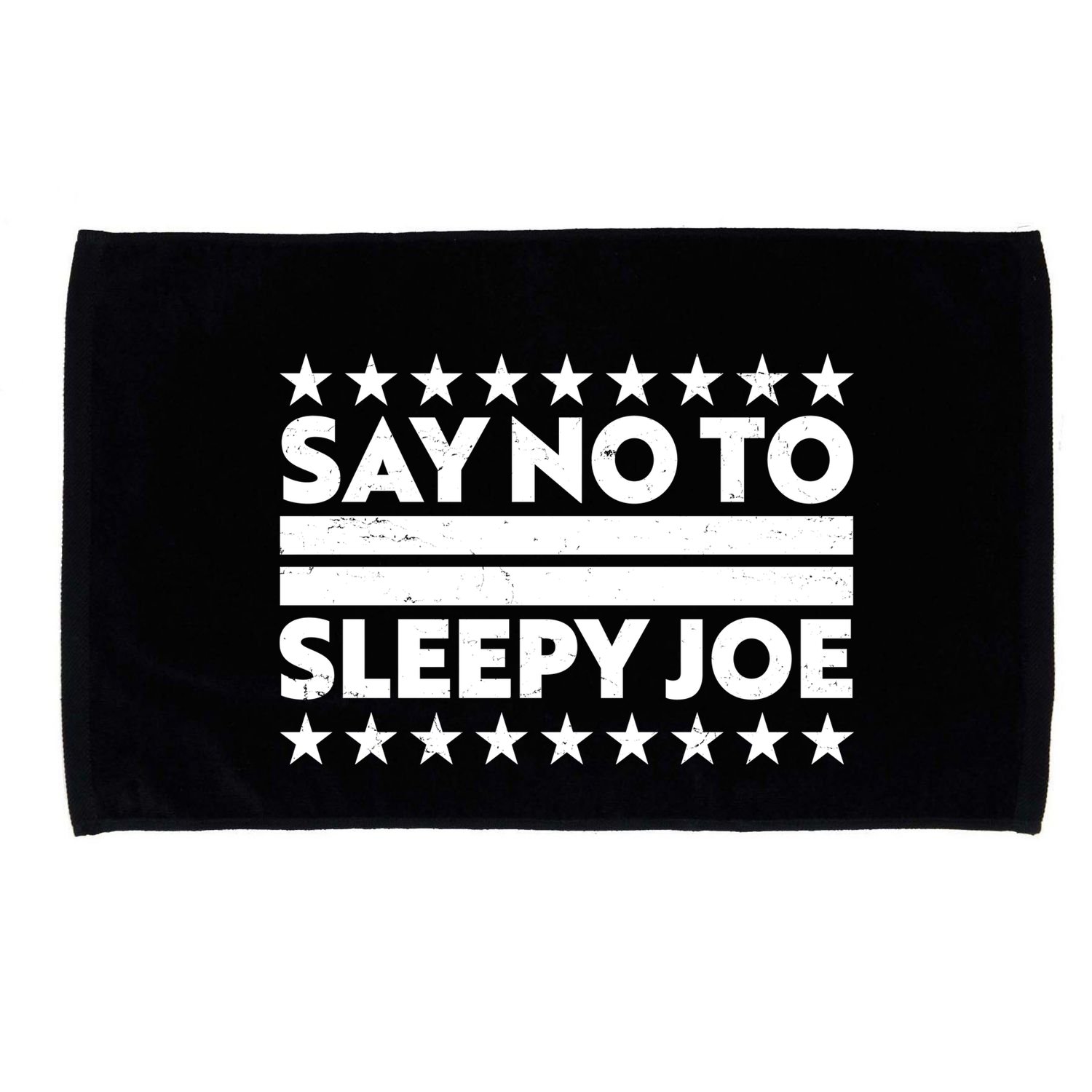 Say No To Sleepy Joe Pro-Trump Microfiber Hand Towel