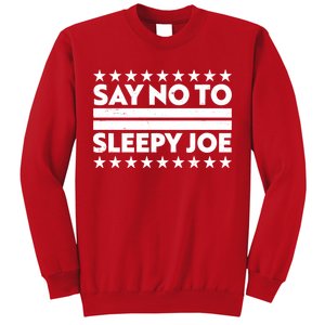 Say No To Sleepy Joe Pro-Trump Sweatshirt