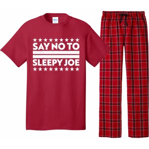 Say No To Sleepy Joe Pro-Trump Pajama Set