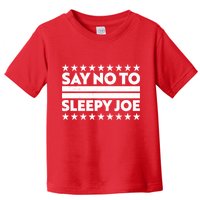 Say No To Sleepy Joe Pro-Trump Toddler T-Shirt
