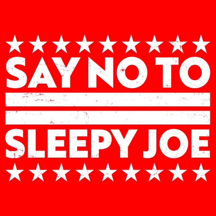 Say No To Sleepy Joe Pro-Trump Toddler T-Shirt