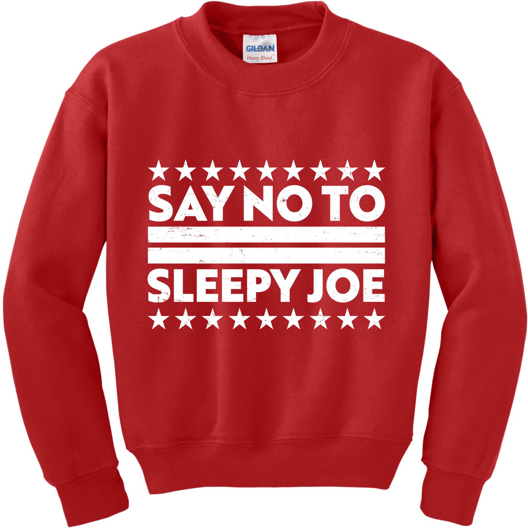 Say No To Sleepy Joe Pro-Trump Kids Sweatshirt