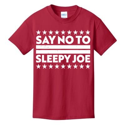 Say No To Sleepy Joe Pro-Trump Kids T-Shirt