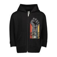 Say Their Names Black Lives Matter Remembering Victim Names Toddler Zip Fleece Hoodie