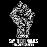 Say Their Names #BLACKLIVESMATTER Backpack