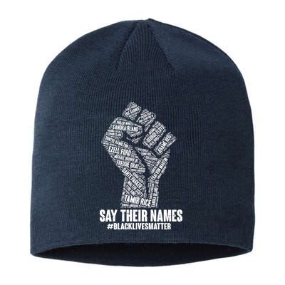 Say Their Names #BLACKLIVESMATTER Sustainable Beanie