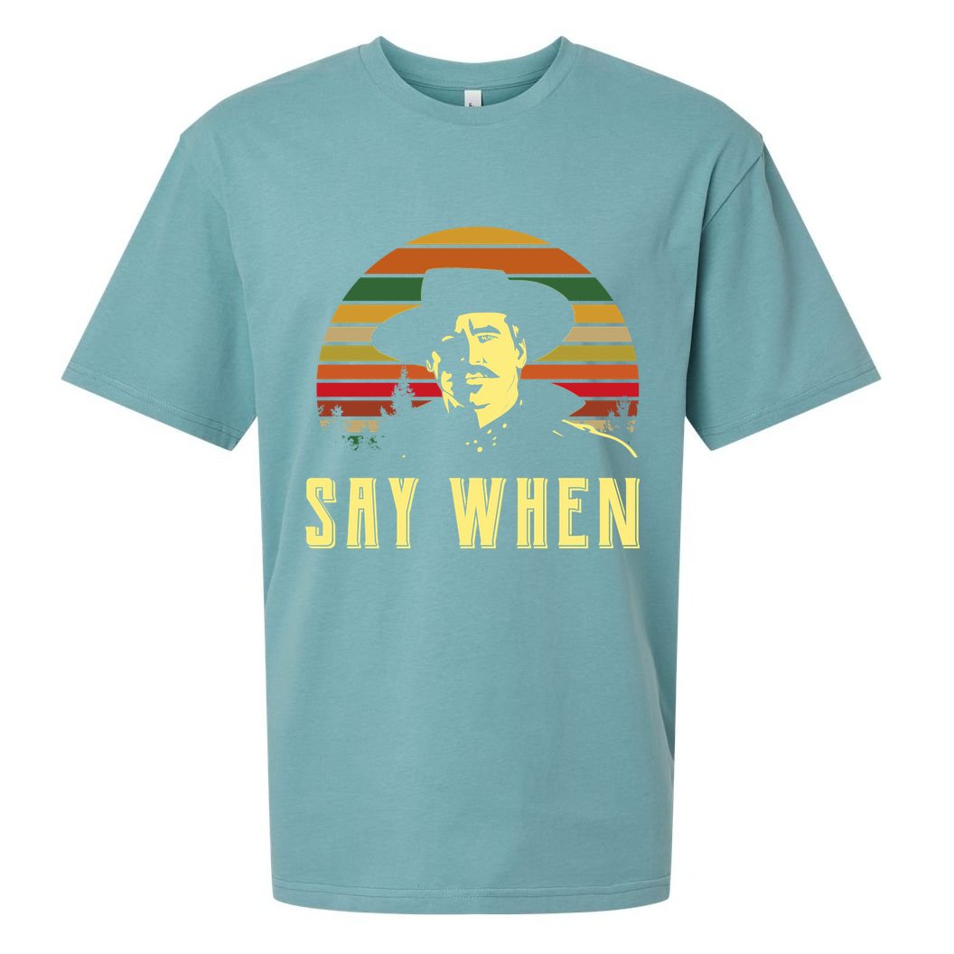 Say When Vintage Sueded Cloud Jersey T-Shirt