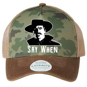 Say When Classic Movie Quote Legacy Tie Dye Trucker Hat