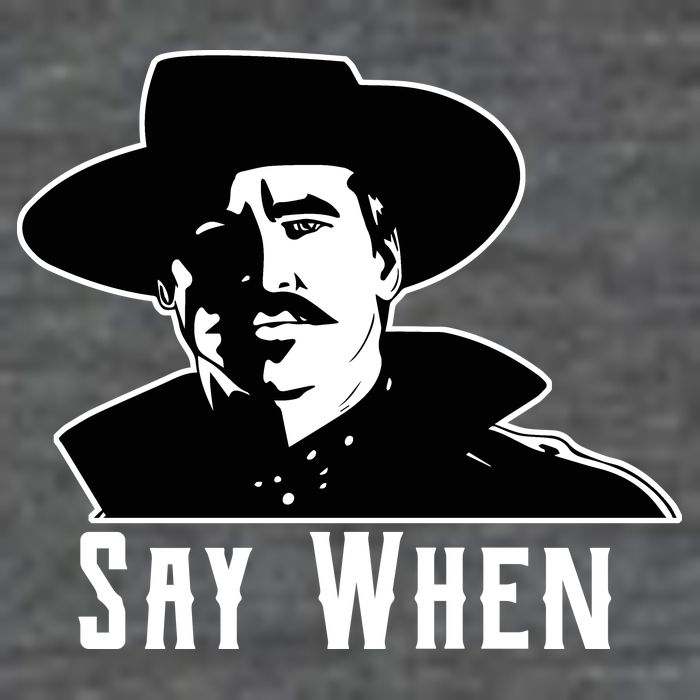 Say When Classic Movie Quote Kids T-Shirt