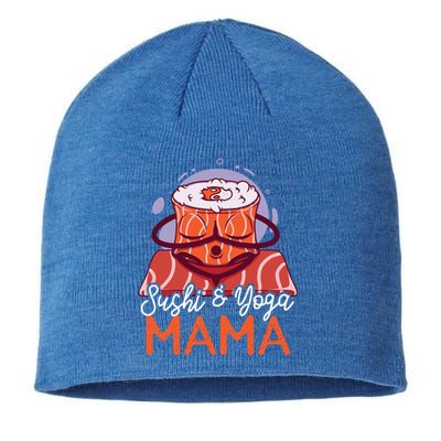 Sushi And Yoga Mama Gift Sustainable Beanie