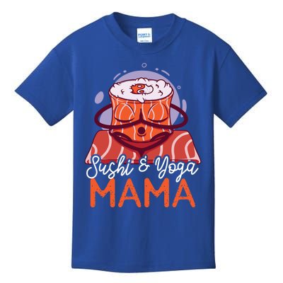 Sushi And Yoga Mama Gift Kids T-Shirt