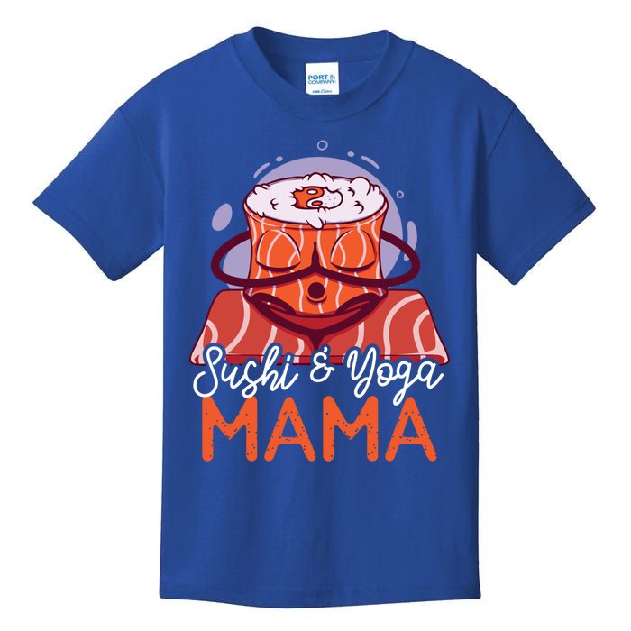 Sushi And Yoga Mama Gift Kids T-Shirt