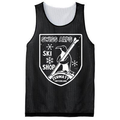 Swiss Alps Zermatt Mesh Reversible Basketball Jersey Tank