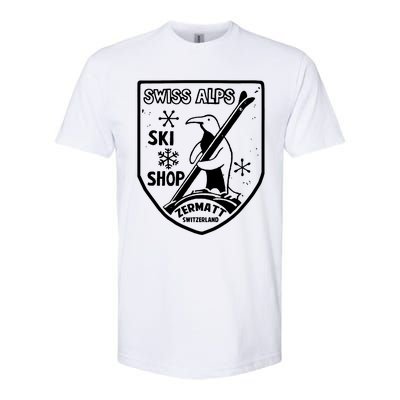 Swiss Alps Zermatt Softstyle CVC T-Shirt