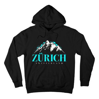 Swiss Alps Zurich Switzerland Hoodie