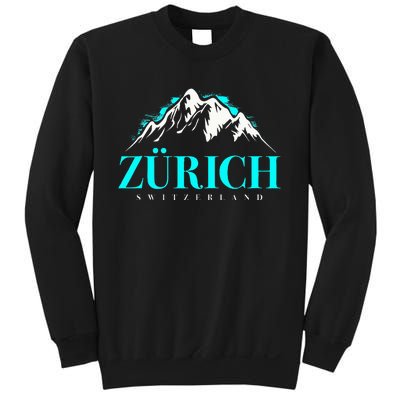 Swiss Alps Zurich Switzerland Sweatshirt