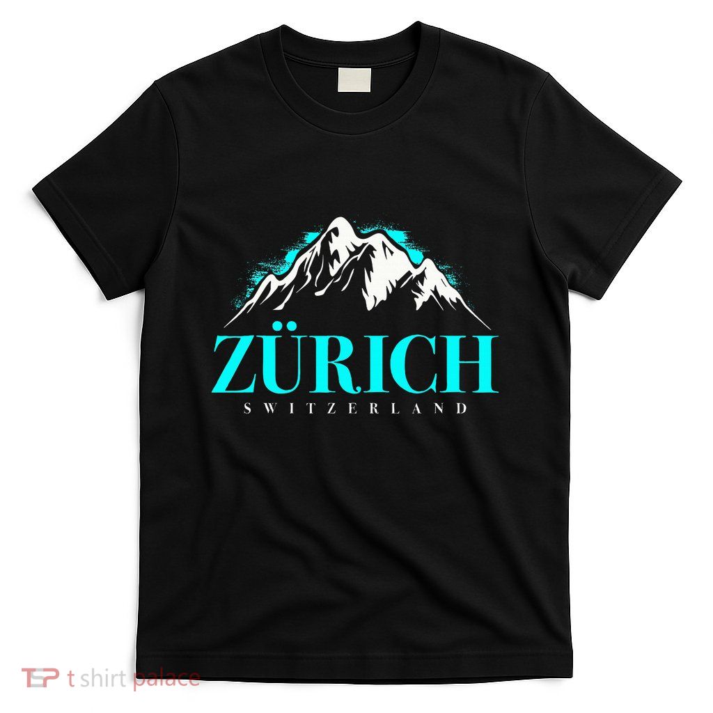 Swiss Alps Zurich Switzerland T-Shirt