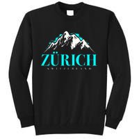 Swiss Alps Zurich Switzerland Tall Sweatshirt