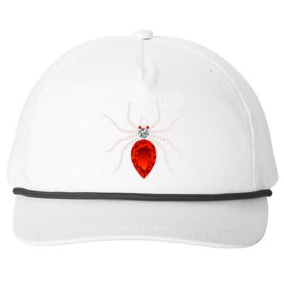 Spider Aquarius Zodiac Gift Snapback Five-Panel Rope Hat