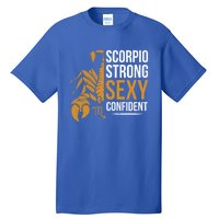 Scorpio Astrology Zodiac Sign Scorpion Horoscope Scorpio Gift Tall T-Shirt