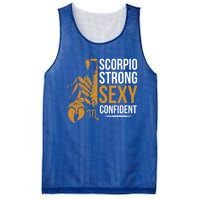 Scorpio Astrology Zodiac Sign Scorpion Horoscope Scorpio Gift Mesh Reversible Basketball Jersey Tank