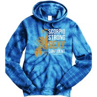 Scorpio Astrology Zodiac Sign Scorpion Horoscope Scorpio Gift Tie Dye Hoodie