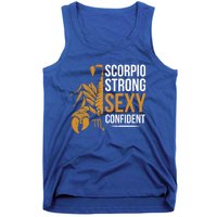 Scorpio Astrology Zodiac Sign Scorpion Horoscope Scorpio Gift Tank Top