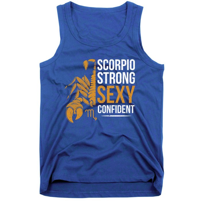 Scorpio Astrology Zodiac Sign Scorpion Horoscope Scorpio Gift Tank Top