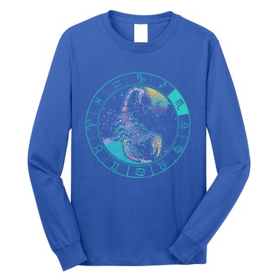 Scorpio Astrology Zodiac Horoscope Sign Gift Long Sleeve Shirt