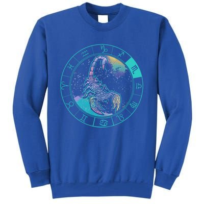 Scorpio Astrology Zodiac Horoscope Sign Gift Tall Sweatshirt