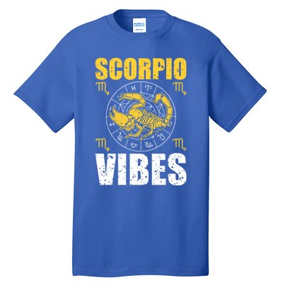 Scorpio Astrology Zodiac Sign Scorpion Horoscope Scorpio Cool Gift Tall T-Shirt