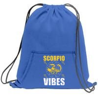 Scorpio Astrology Zodiac Sign Scorpion Horoscope Scorpio Cool Gift Sweatshirt Cinch Pack Bag