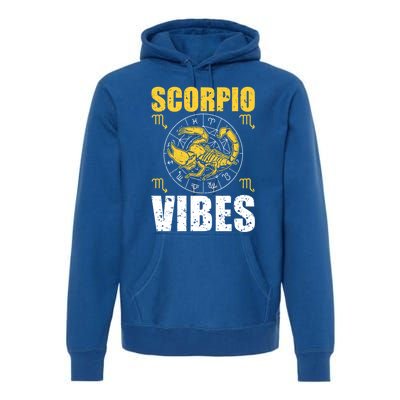 Scorpio Astrology Zodiac Sign Scorpion Horoscope Scorpio Cool Gift Premium Hoodie