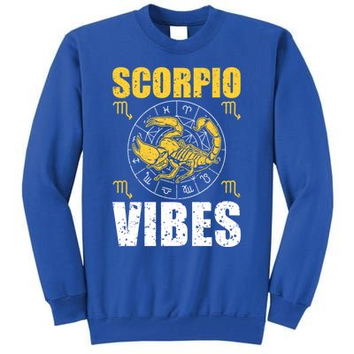 Scorpio Astrology Zodiac Sign Scorpion Horoscope Scorpio Cool Gift Tall Sweatshirt